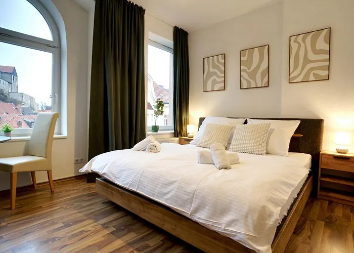 Schlossblick - Free Parking * 奎德林堡